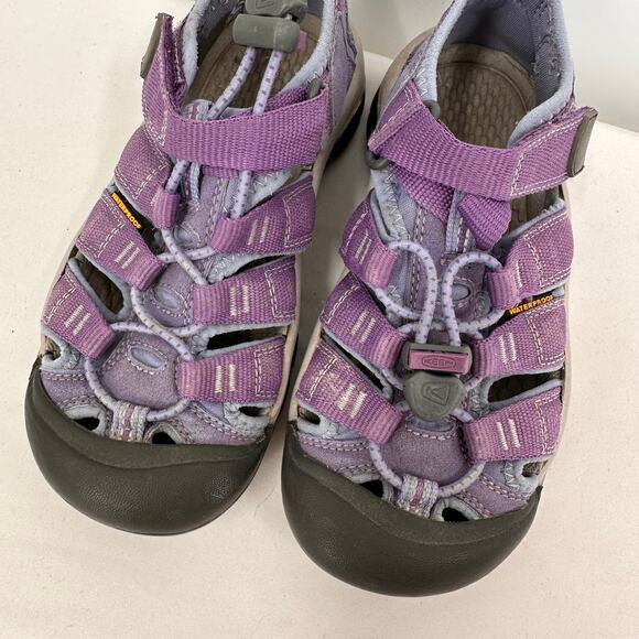 Keen Newport H2 Purple Nylon Sandals Size 1 - Picture 6 of 7